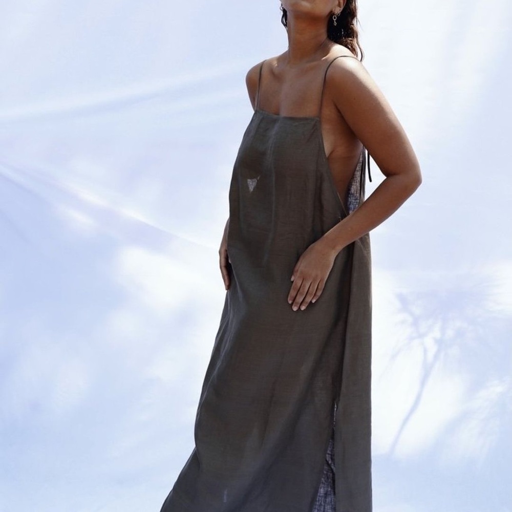 Maurie & Eve body Sun long dress mushroom